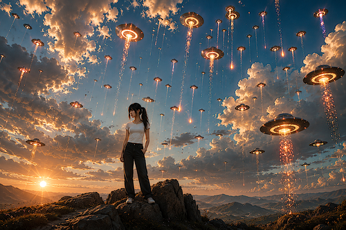 ある日、空を見上げたら [One day, I looked up at the sky] 1.png