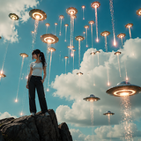 ある日、空を見上げたら [One day, I looked up at the sky] 3