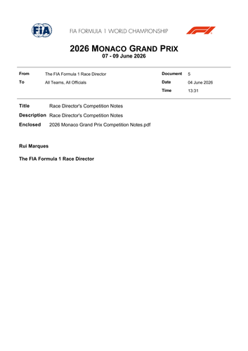 [Monaco GP]Doc 5 Race Director's Competition Notes page 1.png