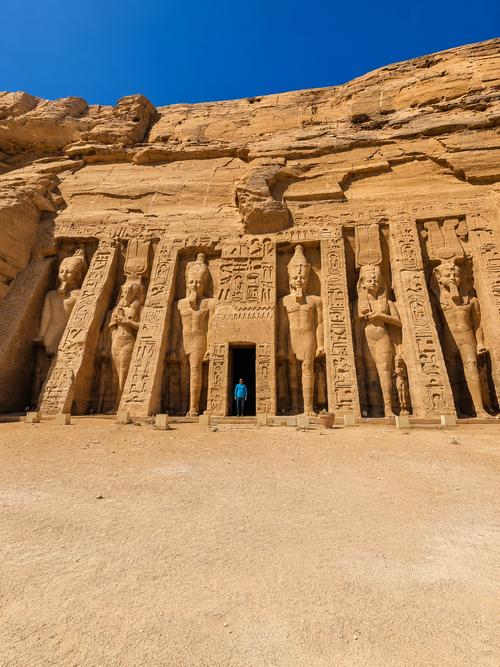 Grand Temple of Abu Simbel Facade