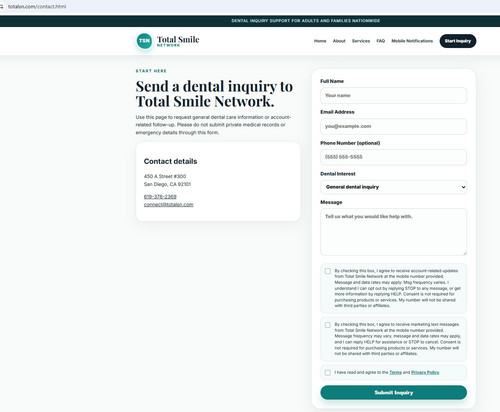 optin Unified Dental Solutions LLC Total Smile Network MRou.jpg