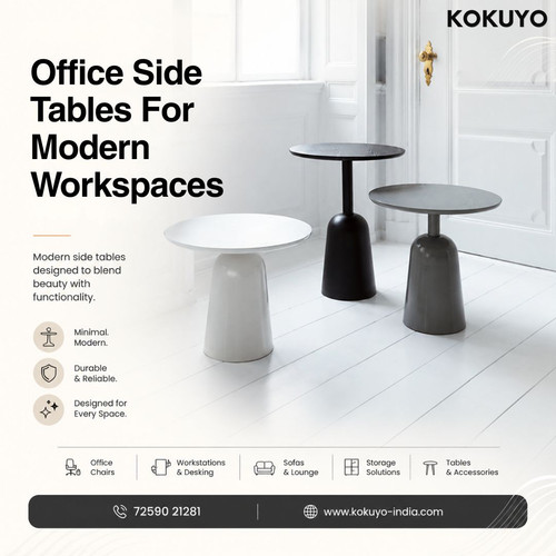 Office Side Tables add functionality and style to modern work environments by providing convenient s.jpg