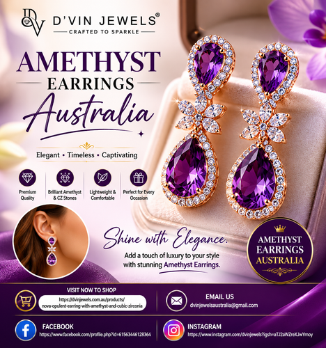 Amethyst Earrings Australia.png