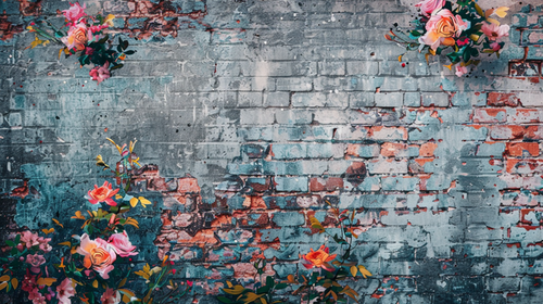 deb brick wall with floral patterns on it by paint splatter d31c99c6 81d9 4ff9 a7ba a60ea5681e00 0.png