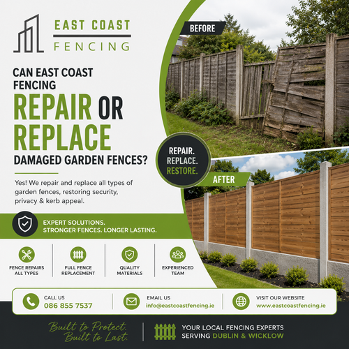 Can East Coast Fencing repair or replace damaged garden fences?.png