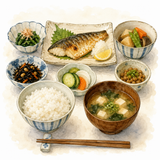 18. 和食（わしょく）— makanan Jepang