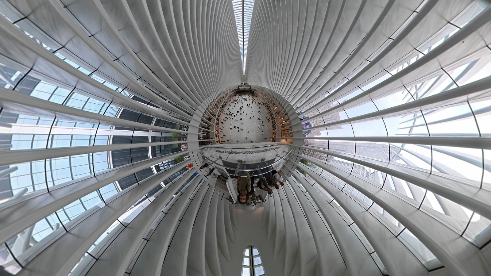 Westfield World Trade Centre Insta360 X6 sample images
