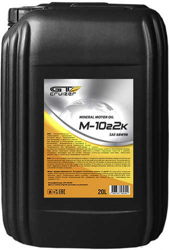 Масло моторное GT Cruizer М 10г2к 20л (1шт) 0.jpg