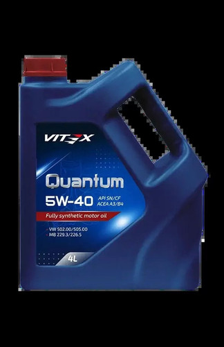 Масло моторное синтетическое Vitex Quantum Molibden 5W 40 SN CF A3 B4 50л в м бочке (1шт) 2.jpg