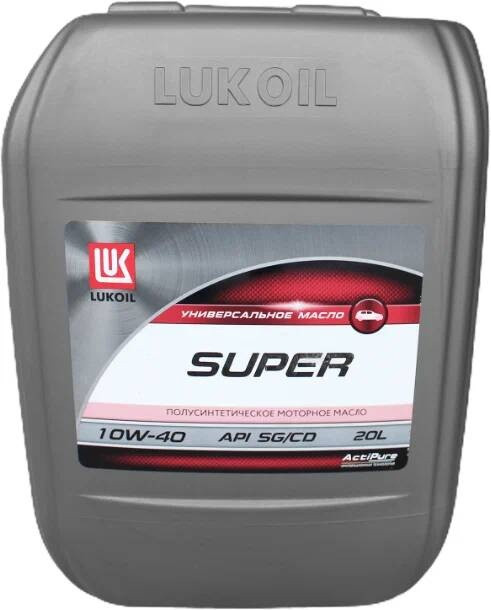 Лукойл Супер 10W 40 SG CD 20л (канистра) Полусинтетическое моторное масло 0.jpg