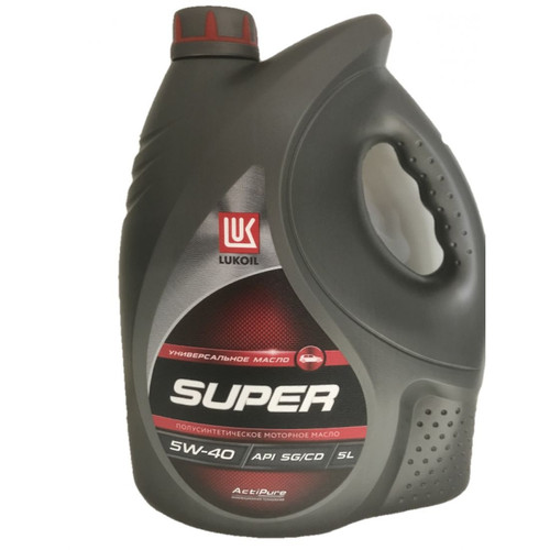 Лукойл Супер 5W 40 SG CD 50л (канистра) Полусинтетическое моторное масло (43 кг) 1.jpg