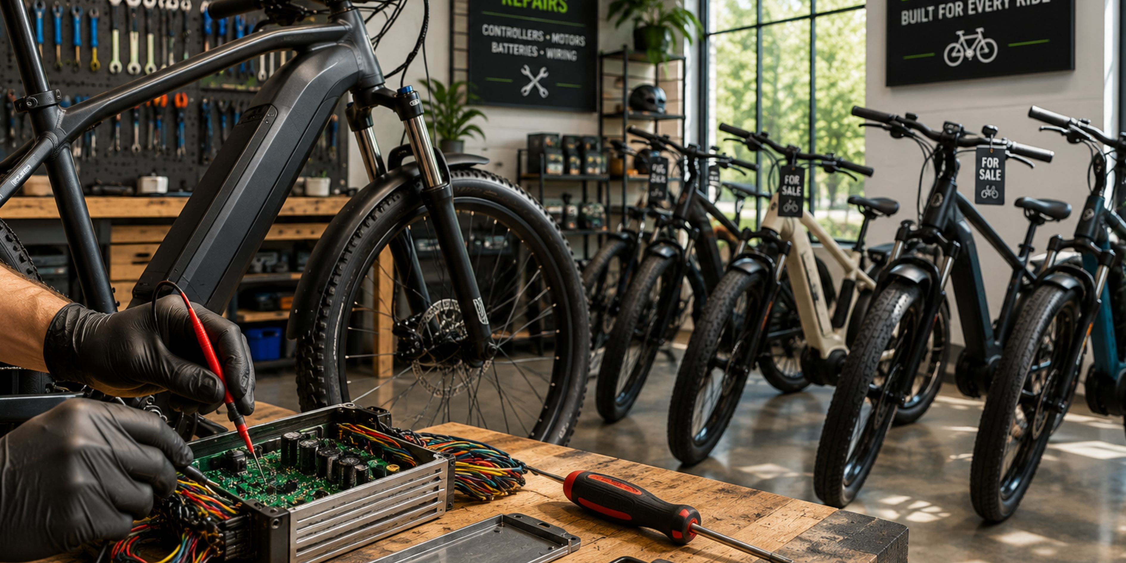 How Can Water Damage Be Fixed During an electric bike controller repair