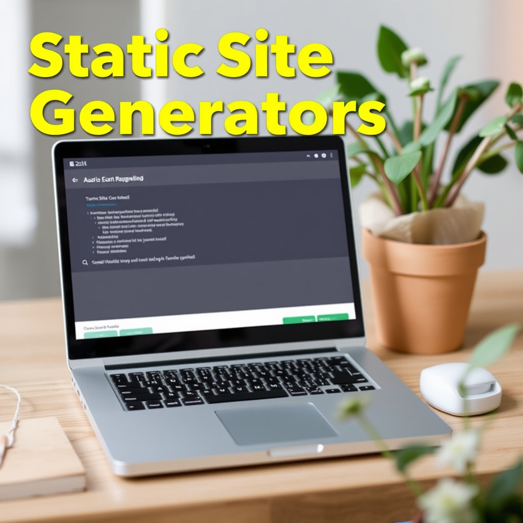 Static Site Generators: A Modern Approach to Building Secure, Fast, and Scalable Websites