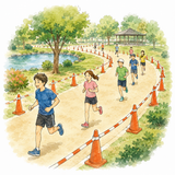 17. コース — jalur rute