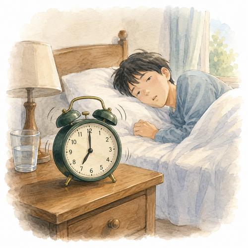 26. 鳴ります（なります）— berbunyi.png