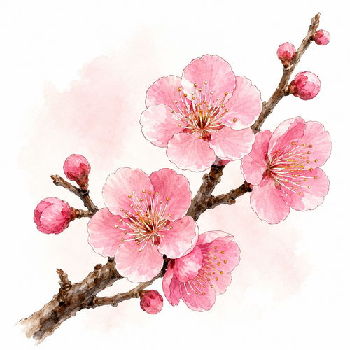 9. 梅（うめ）— bunga plum.png
