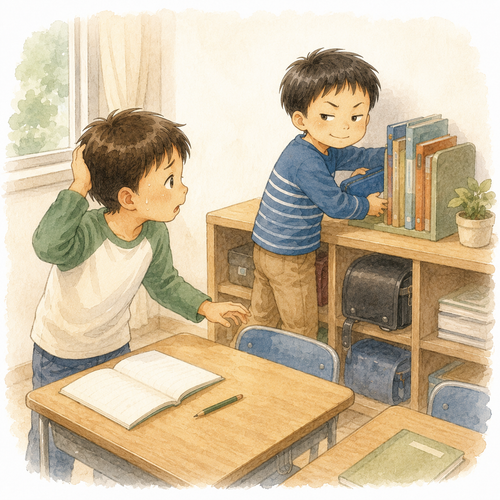18. 意地悪な（いじわるな）— jahat suka mengganggu.png