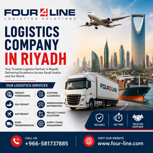 Logistics Company in Riyadh | Four Line Logistics.png