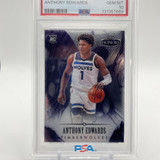 2020 21 Panini Chronicles Anthony Edwards Honors Rookie PSA 10 #588 (1)