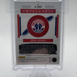 2020 21 Panini Impeccable Deni Avdija Illustrious Ink On Card Rookie Auto 88 (2)