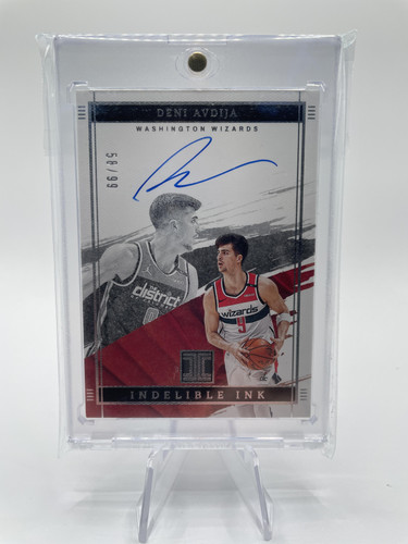 2020 21 Panini Impeccable Deni Avdija Indelible Ink On Card Rookie Auto 99 (1).1