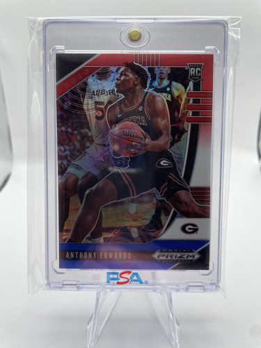 2020 21 Panini Prizm Draft Picks Anthony Edwards Red White Blue Prizm Rookie #1 (1).1