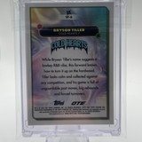 2022 23 Topps OTE Chrome Bryson Tiller Super Fly Refractor Rookie SP #SF 6 (2)