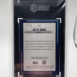 2022 23 Bowman University Best Kel'El Ware Neon Neophytes Auto 99 SGC 8.5 Auto 10 (2)