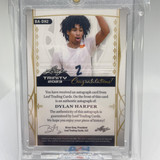 2022 23 Leaf Trinity Dylan Harper Holo Platinum Rookie Auto 25 (2)