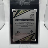2022 23 Bowman University Best Kel'El Ware Rookie Auto SGC 9.5 Auto 10 (2)