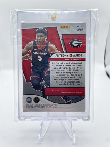 2022 23 Panini Chronicles Revolution Anthony Edwards Impact 149 #91 (2).1