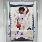 2022 23 Leaf Trinity Dylan Harper Holo Platinum Rookie Auto 25 (1)