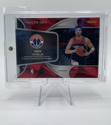 2020 21 Panini Spectra Deni Avdija Catalysts Meta Prizm Rookie Auto 25 (2).1