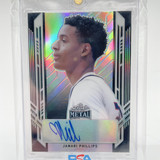 2021 22 Leaf Metal Portrait Jamari Phillips Black Prizm Rookie Auto 10 (1)