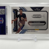 2023 24 Panini Prizm DP Kwame KJ Evans Penmanship Nebula Prizm Auto 11 PSA 10 (2)