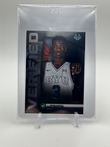 2025 26 Bowman University Chrome AJ Dybantsa Verified Rookie Insert (1).1