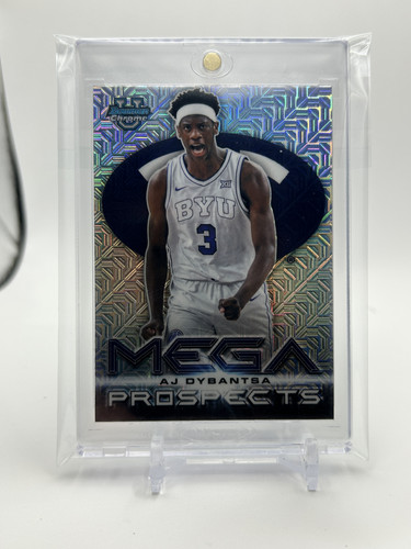 2025 26 Bowman University Chrome AJ Dybantsa Mega Prospects Refractor SP (1).1