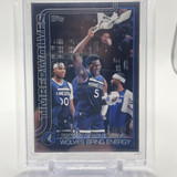 2025 26 Topps Anthony Edwards Protect Home Court Black Parallel 68 #287 (1)