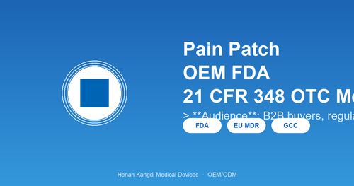 pain patch oem otc monograph api selection 2026 thumb.2