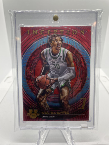 2022 23 Bowman U Inception Kel'El Ware Red Foil Rookie 5 (3).1