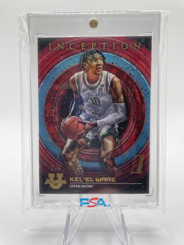 2022 23 Bowman U Inception Kel'El Ware Red Foil Rookie 5 (1).1