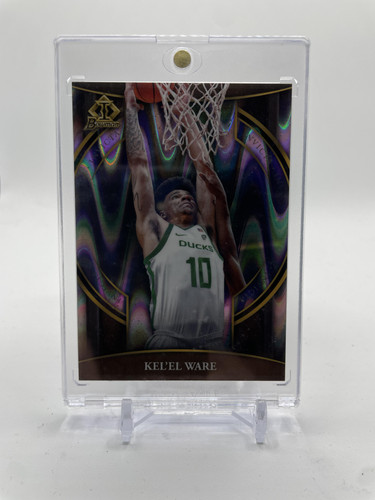 2022 23 Bowman University Chrome Kel'El Ware Invicta Lava Refractor 150 (1).1
