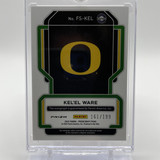2022 23 Panini Prizm Draft Picks Kel'El Ware Red Prizm Rookie Auto 199 (2)