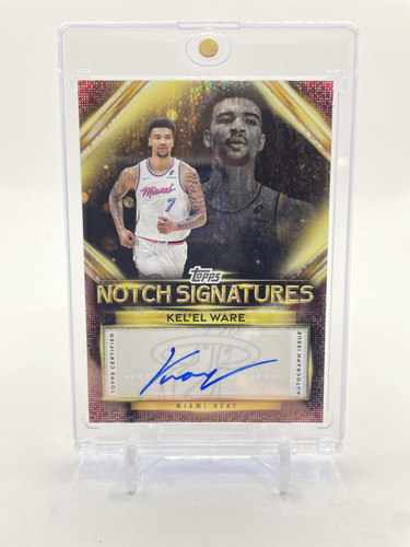 2025 26 Topps Notch Signatures Kel'El Ware Auto #TNS AR (1).1