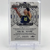 2022 23 Leaf Optichrome Kel'El Ware Draft Odyssey Red White Blue Prizm Rookie Auto 2 (2)
