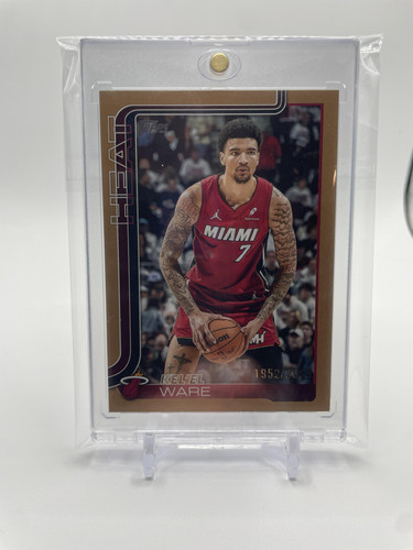 2025 26 Topps Kel'El Ware Gold Border 2025 #74 (5).1