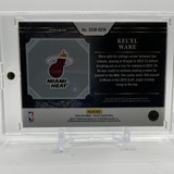 2024 25 Panini Select Kel'el Ware Draft Selections Prizm Patch Rookie #DSM KEW (2)