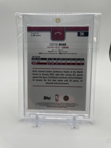 2025 26 Topps Kel'El Ware Gold Border 2025 #74 (6).1