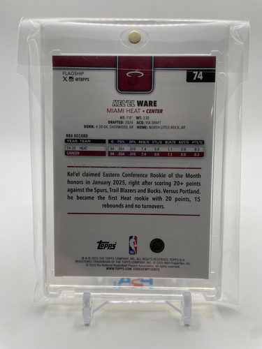 2025 26 Topps Kel'El Ware Gold Border 2025 #74 (4).1