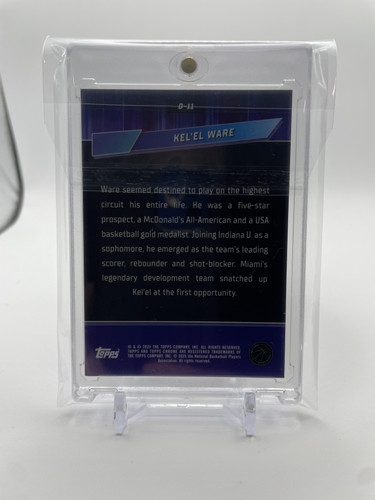 2024 25 Topps Chrome Kel'El Ware Destiny Gold Refractor Rookie 50 #D 11 (2).1